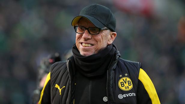 Peter Stöger hat mit Dortmund einen Lauf.