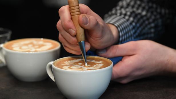 "Latte Art" Meisterschaft
