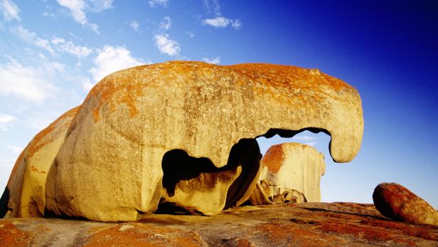 Elefantös: Die „Remarkable Rocks“ sind das Wahrzeichen von Kangaroo Island.