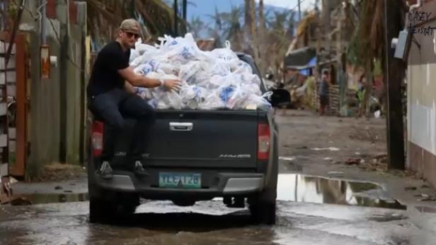 Philippinen-Hilfe statt Promo-Video