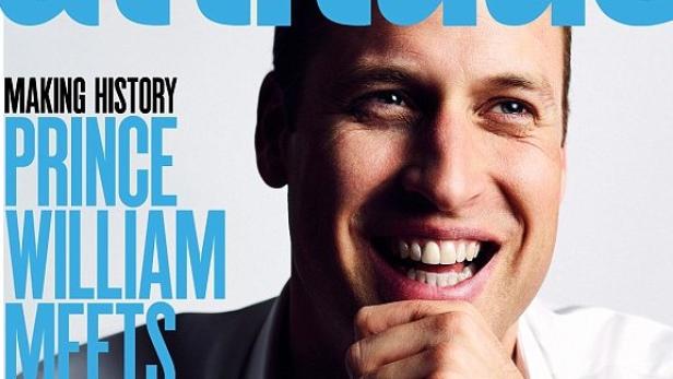 William: Erster Royal auf Schwulenmagazin-Cover