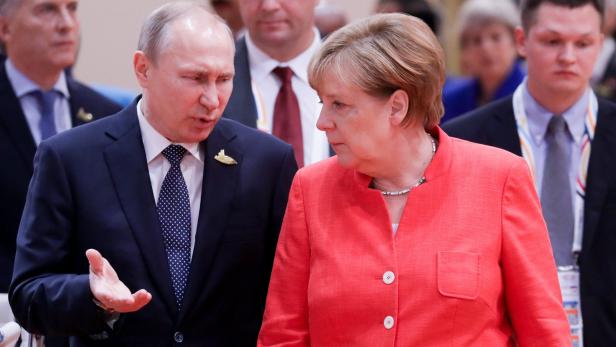 Haben eigentlich eine Gesprächsbasis: Angela Merkel mit Wladimir Putin.