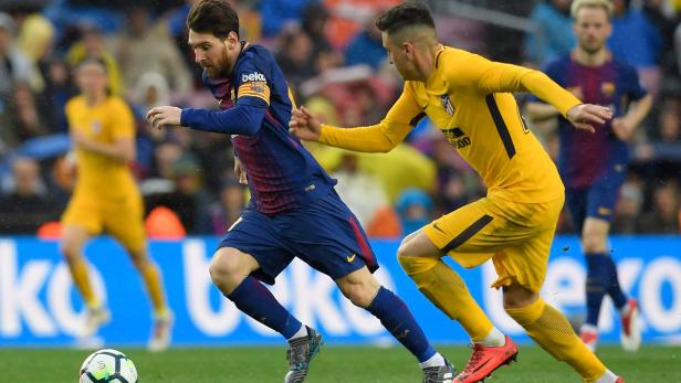 Messi entschied die Partie gegen Atletico zugunsten von Barca.