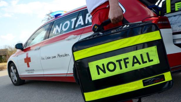 Zwei Jugendliche bei Moped-Unfall in Salzburg verletzt