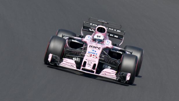 Formel 1 - Force India (Testfahrt Lucas Auer)