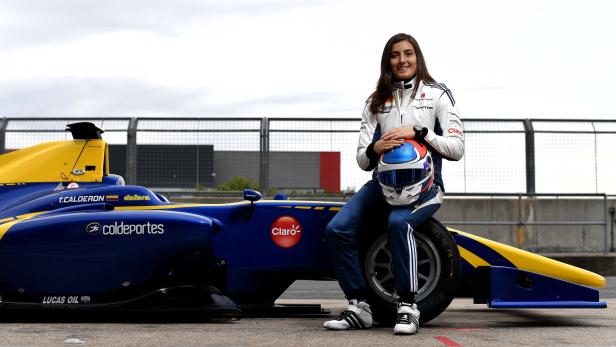 Tatiana Calderon startet auch 2018 in der GP3-Klasse.