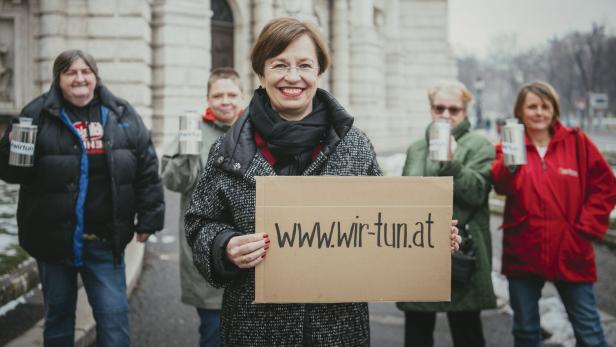 Schmidauer hilft  Frauen in Not mit der #wirtun-Kampagne