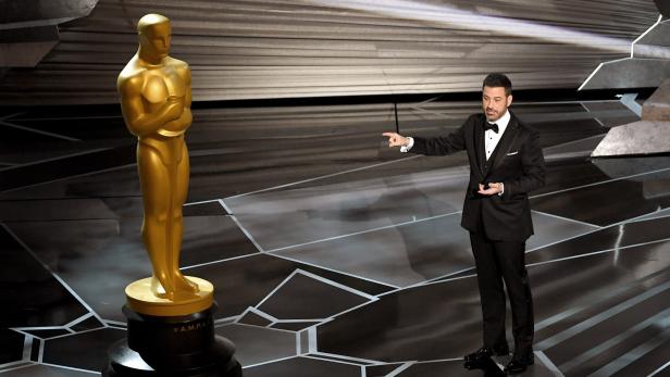 Jimmy Kimmel moderierte die 90. Oscar-Verleihung.