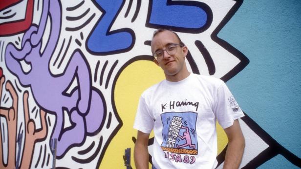 Keith Haring, 1989 in Pisa