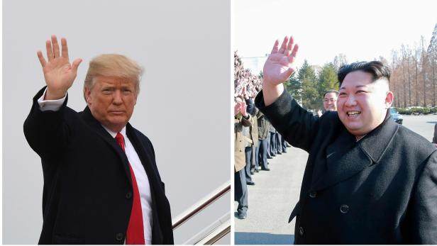 Trump und Kim Jong-un