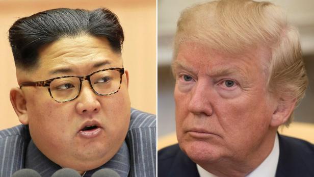 Kim Jong-Un und Donald Trump