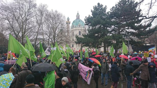 Demo, Wien, 17. März