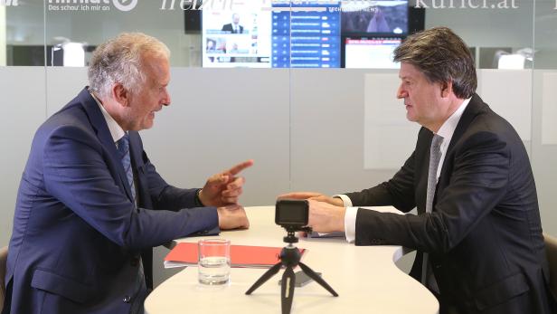 Justitzminister Josef Moser im Interview