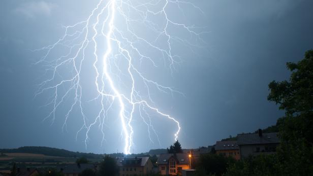 Blitz über Bad Mergentheim