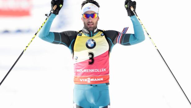 Martin Fourcade nach 8. Erfolg vor Biathlon-Gesamtsieg