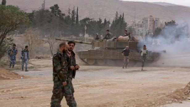 Syrien: Armee rückt in weiteres Rebellengebiet in Ost-Goutha ein