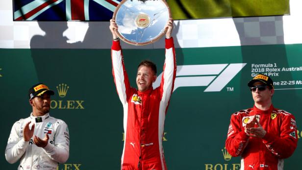 Vettel gewinnt den Formel-1-Auftakt in Melbourne