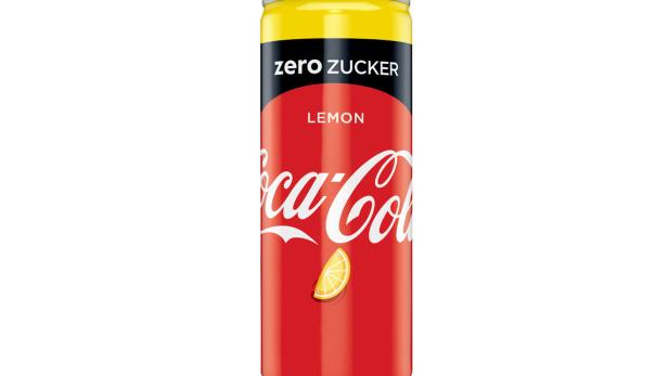 Jetzt gibt es das Coca-Cola zero mit Zitrone