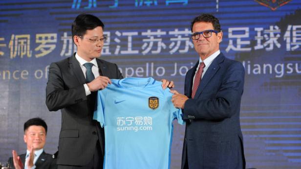 Fabio Capello als Trainer von Jiangsu Suning zurückgetreten