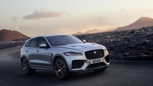 Jaguar F-Pace wird zum Power-SUV