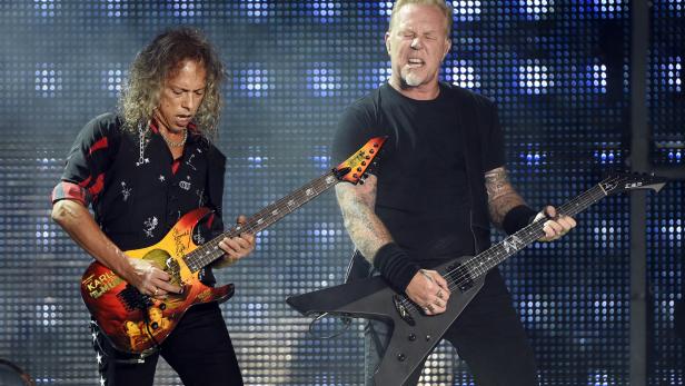 Kirk Hammett, James Hetfield