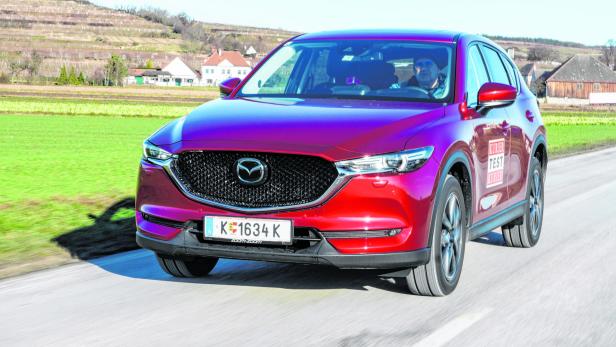 Mazda CX-5 nach der Modellpflege im Test