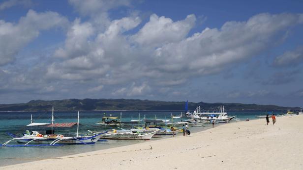 Gesperrt: Besucher dürfen nicht auf die Insel Boracay 