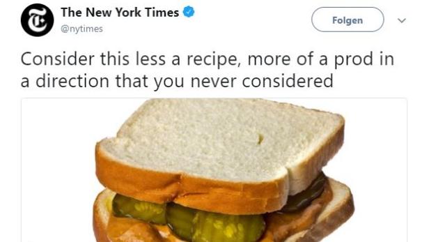 Dieses Sandwich spaltet die Internet-Gemeinde