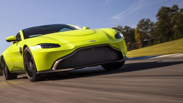 Video: Am Steuer des neuen Aston Martin Vantage