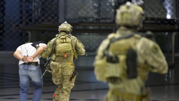 Polizei und Militär übten in Wien Anti-Terror-Einsatz