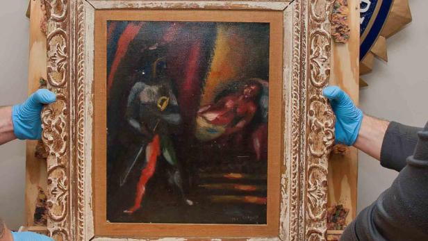 Gestohlenes Chagall-Gemälde nach 30 Jahren wieder aufgetaucht