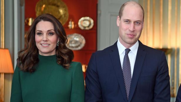 Verrät Prinz William hier das Babygeschlecht? 