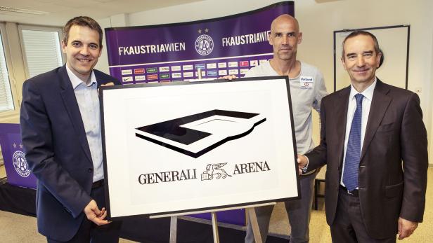 Austria präsentiert das Logo der neuen Generali-Arena