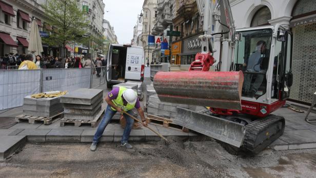 Sicherheitspoller für die Kärntner Straße: Bauarbeiten begonnen