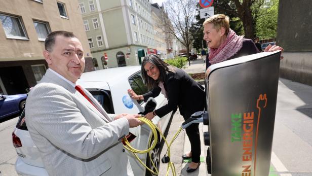 Elektrisierend: Mehr E-Ladestationen für Wien