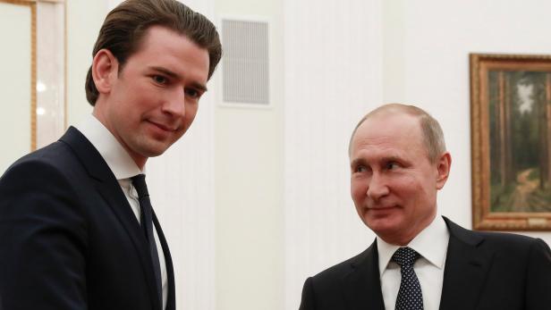 Syrien: Sebastian Kurz telefonierte mit Wladimir Putin