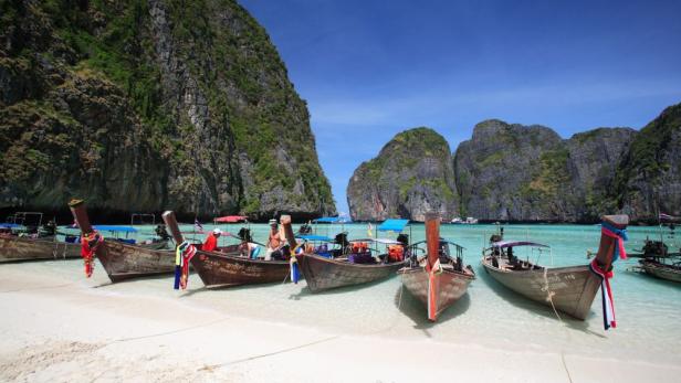 Maya-Bucht auf Koh Phi Phi.