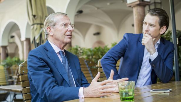 „Gesprächspartner und Ratgeber“: Wilfried Haslauer gilt als Vertrauter von Kanzler Sebastian Kurz