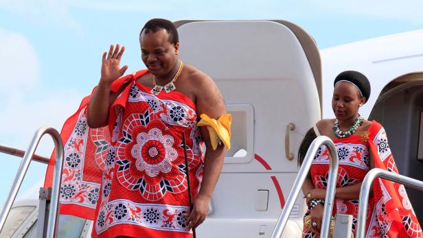 König Mswati III. regiert ohne jegliche Einschränkung.