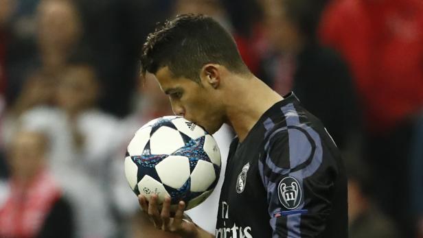 Am Ball und im TV-Bild: Ronaldo und Real treffen am Mittwoch auf Bayern München.