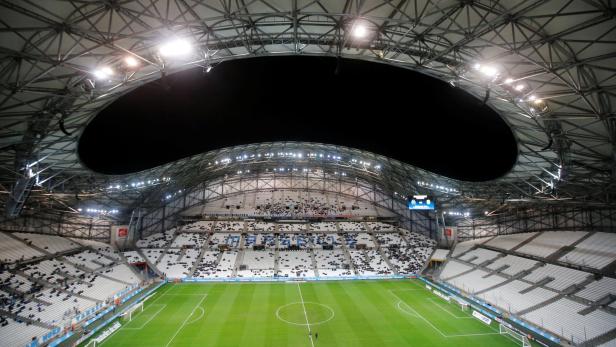 Fast 70.000 Fans fasst das Stade Vélodrome. Gegen Salzburg wird es wohl voll sein.