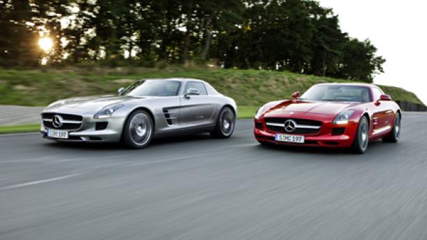 Mercedes SLS AMG - Der Stern mit den Flügeln