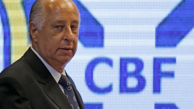 FILE PHOTO: CBF President Marco Polo Del Nero arrives for a news conference after the announcement of the players for the 2018 World Cup qualifiers, in Rio de Janeiro