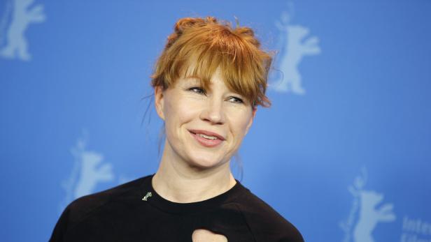 Birgit Minichmayr auf der Berlinale in diesem Februar.