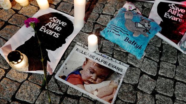 Fall Alfie: Todkrankes britisches Kleinkind gestorben