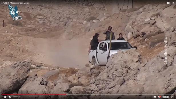 In einem dem „Falter“ zugespielten Video sieht man, wie syrische Geheimpolizisten in eine Falle tappen