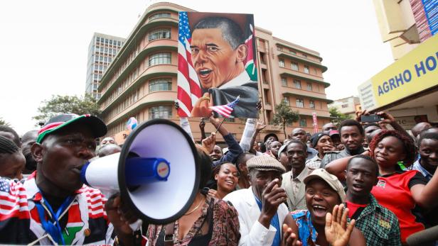 Kenia feiert Obama wie einen heimgekehrten verlorenen Sohn