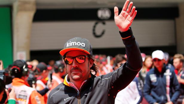 Fernando Alonso steht in Spa im Mittelpunkt des Interesses.