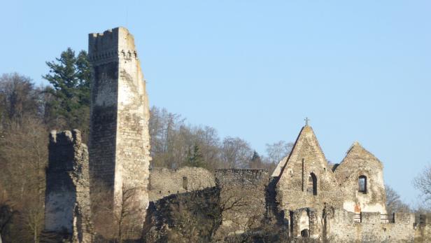 Die heutige Ruine Schaunberg war im Mittelalter die größte Burg Oberösterreichs