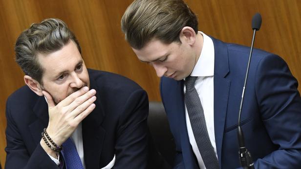 Enge Freunde: Harald Mahrer und Bundeskanzler Sebastian Kurz